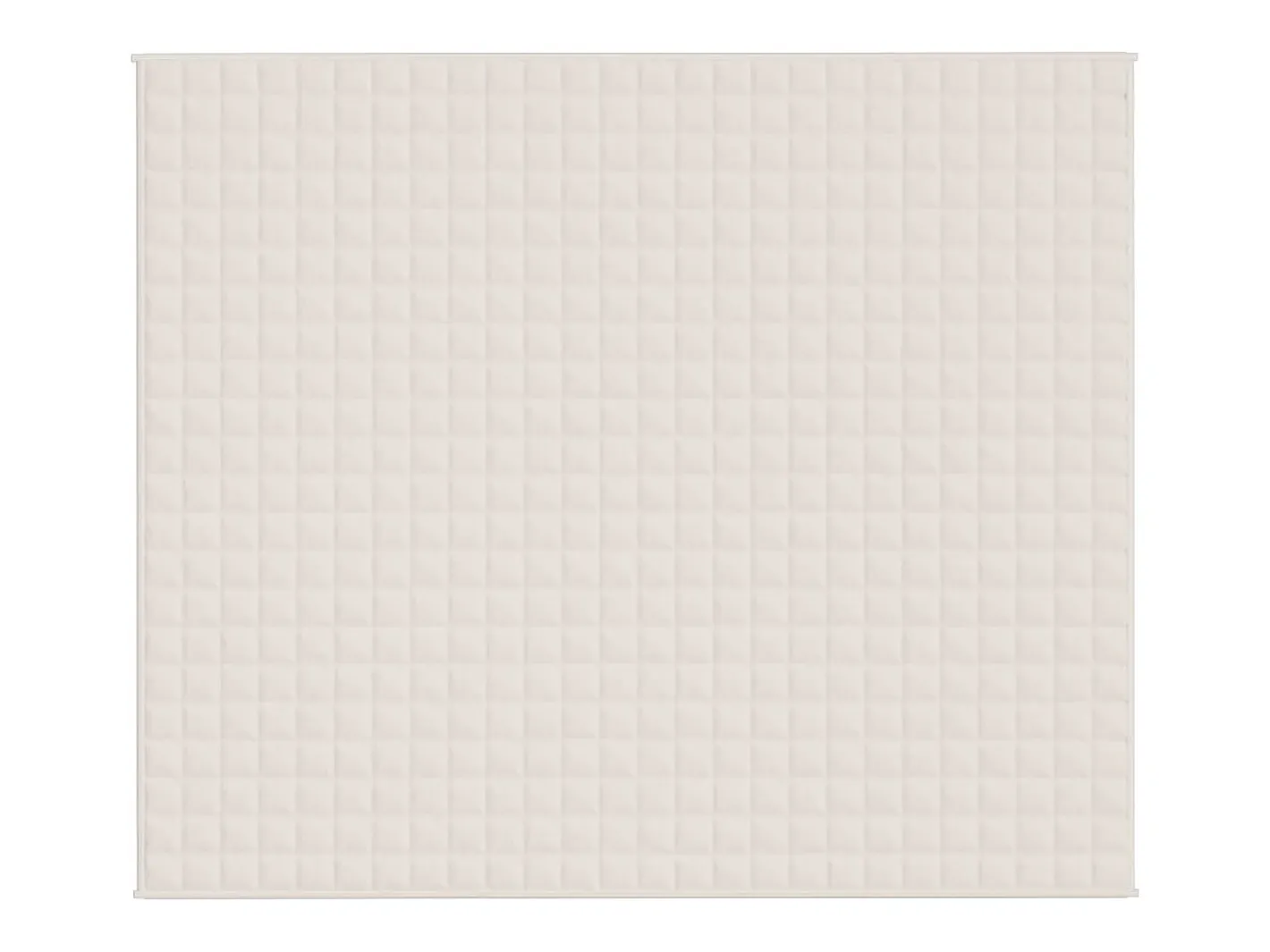 Manta con peso tela color claro 220x260 cm 11 kg ES222800 Crema Clearance