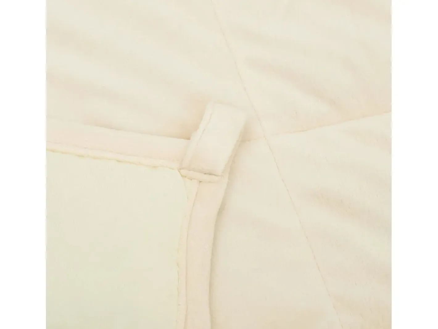 Ropa De Cama-Manta con peso tela color claro 200x230 cm 9 kg ES243840 Crema