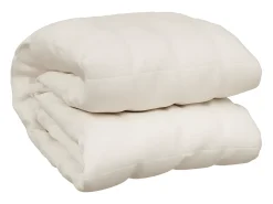 Manta con peso tela color claro 152x203 cm 7 kg ES439388 Crema Online