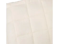 Ropa De Cama-Manta con peso tela color claro 120x180 cm 9 kg ES958945 Crema