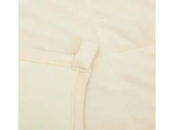 Online Manta con peso tela color claro 235x290 cm 11 kg ES509463 Crema