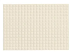 Manta con peso tela color claro 155x220 cm 7 kg ES460072 Crema