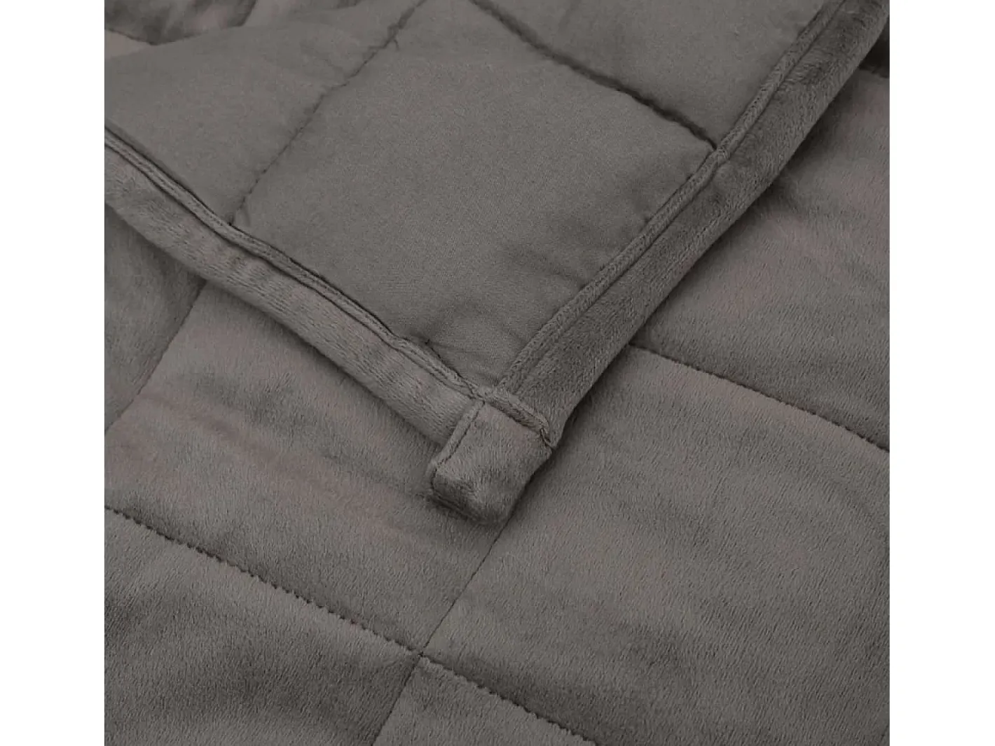 Ropa De Cama-Manta con peso tela 235x290 cm 15 kg ES891048 Gris