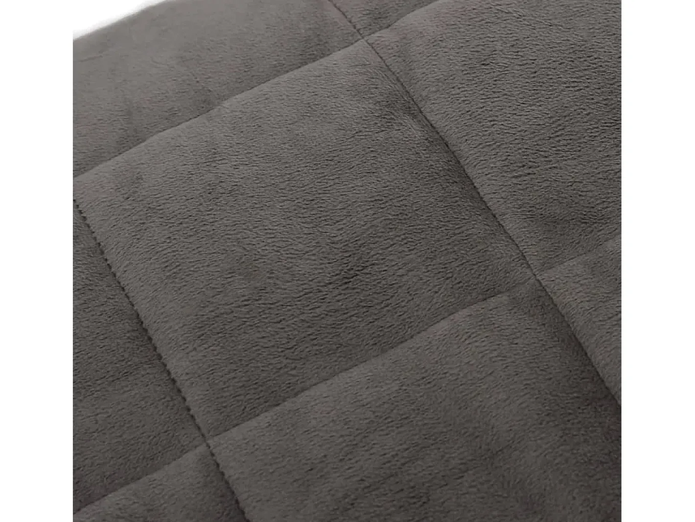 Ropa De Cama-Manta con peso tela 235x290 cm 15 kg ES891048 Gris