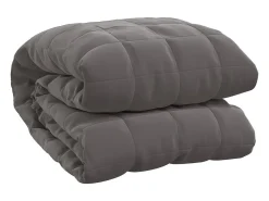 Ropa De Cama-Manta con peso tela 138x200 cm 6 kg ES452644 Gris