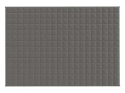 Ropa De Cama-Manta con peso tela 138x200 cm 6 kg ES452644 Gris