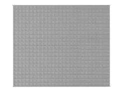 Manta con peso tela 220x260 cm 11 kg ES933921 Gris