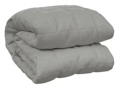 New Manta con peso tela 150x200 cm 7 kg ES159301 Gris