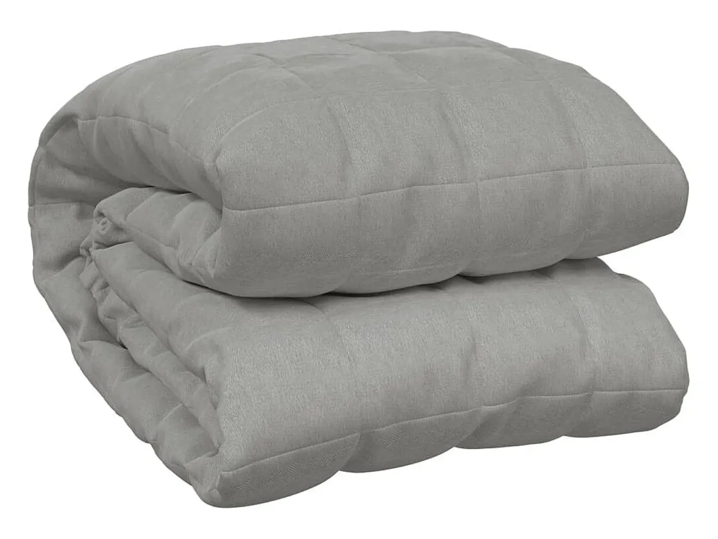 Manta con peso tela 155x220 cm 11 kg ES117051 Gris