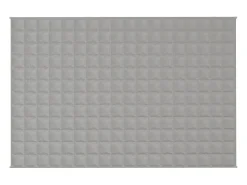Clearance Manta con peso tela 120x180 cm 9 kg ES727130 Gris
