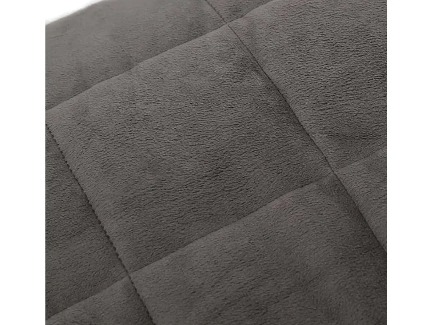 Manta con peso tela 120x180 cm 9 kg ES432897 Gris