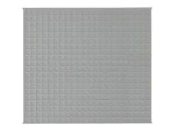 Manta con peso tela 200x220 cm 9 kg ES246907 Gris New