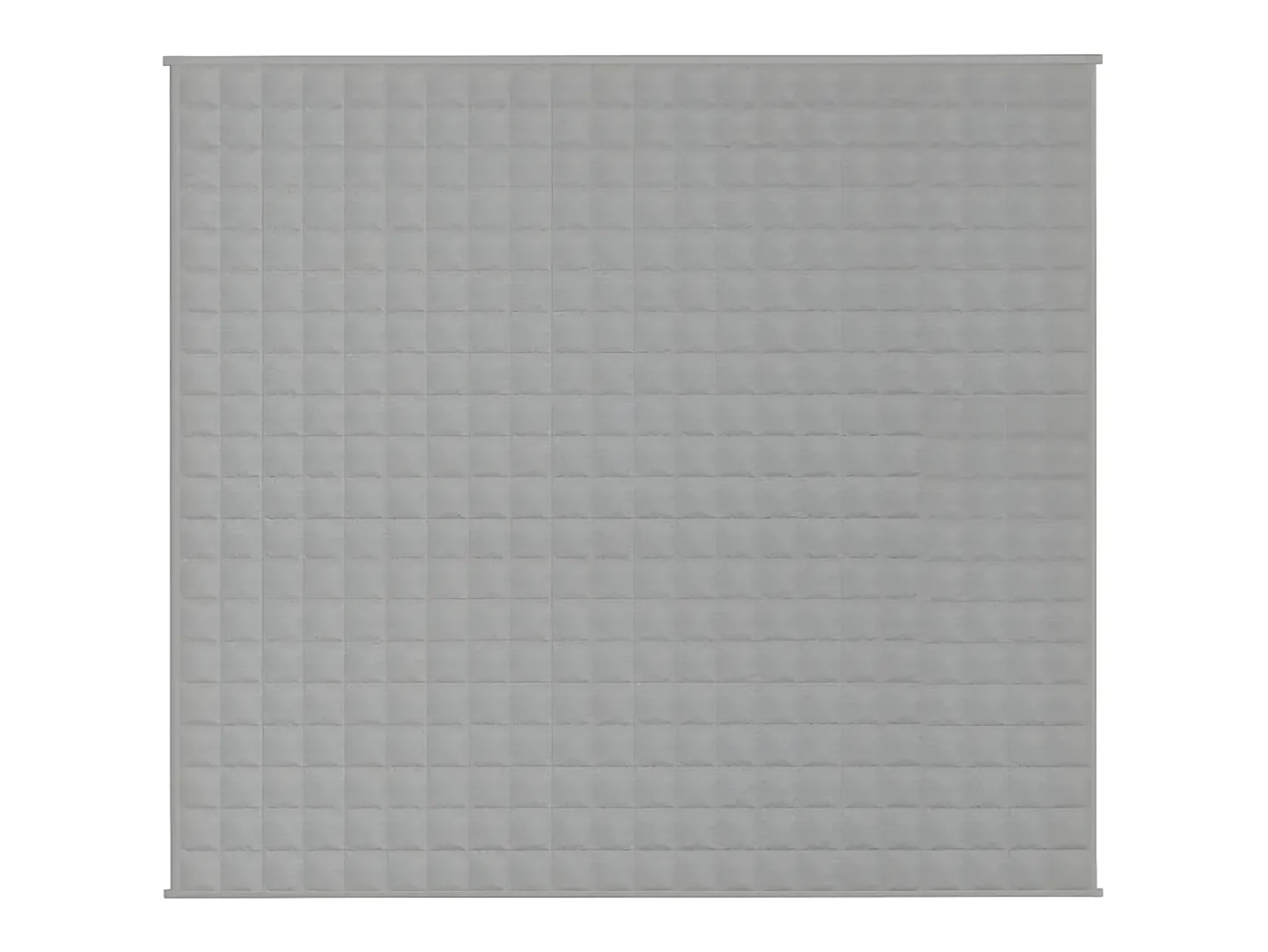 Manta con peso tela 200x220 cm 9 kg ES246907 Gris New