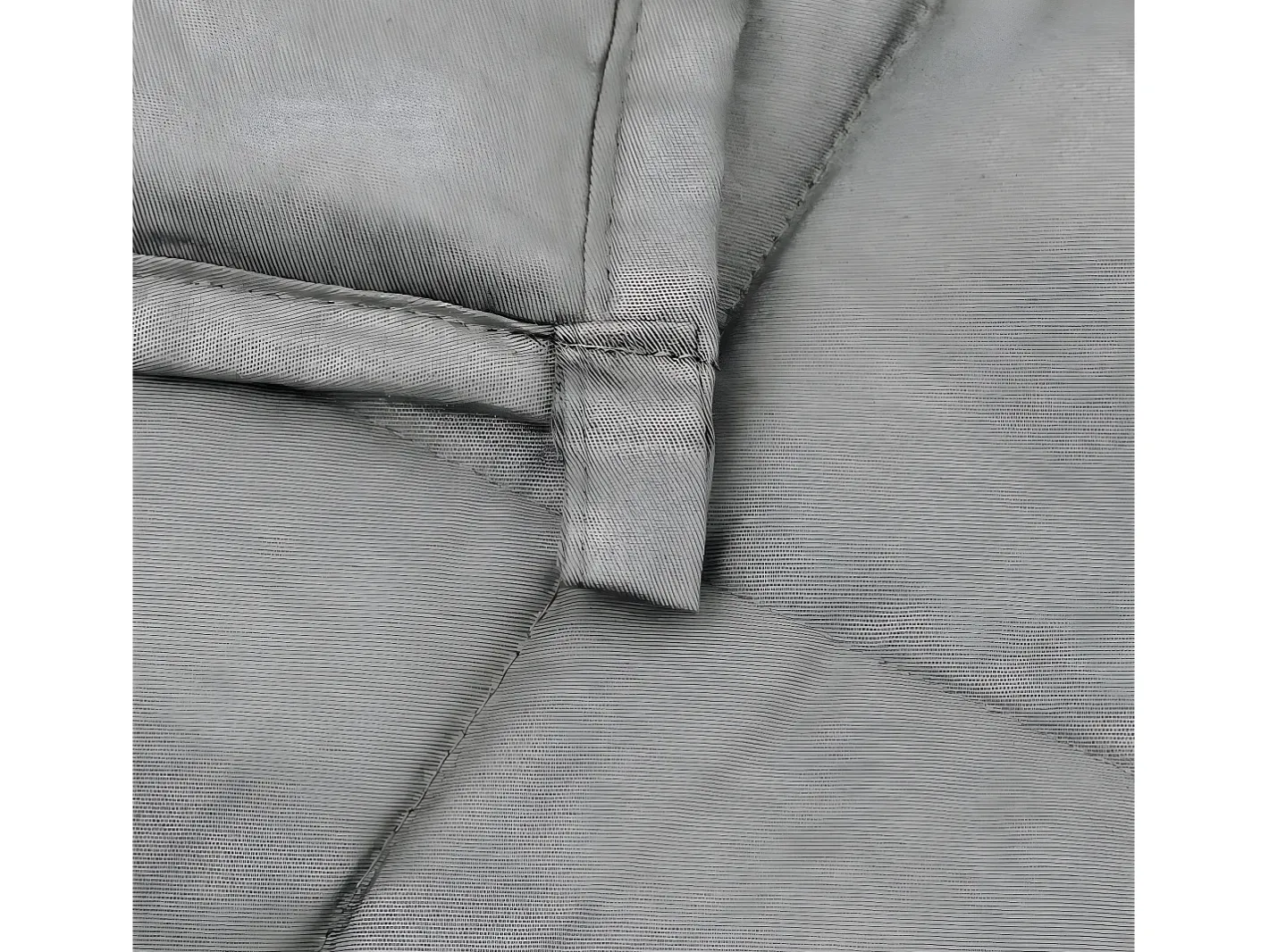 Manta con peso tela 200x220 cm 9 kg ES246907 Gris New