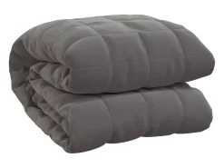 Ropa De Cama-Manta con peso tela 135x200 cm 10 kg ES661549 Gris