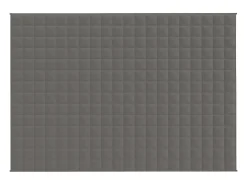 Ropa De Cama-Manta con peso tela 135x200 cm 10 kg ES661549 Gris