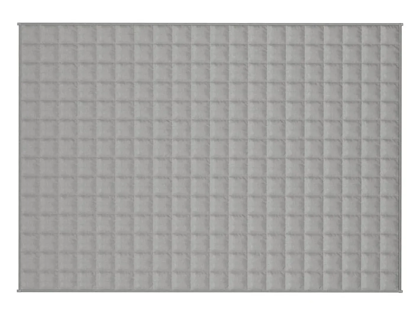 Manta con peso tela 137x200 cm 10 kg ES464548 Gris New
