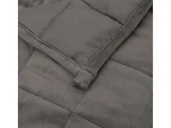 Ropa De Cama-Manta con peso tela 140x200 cm 6 kg ES110277 Gris