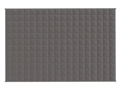 Manta con peso tela 122x183 cm 9 kg ES773543 Gris Clearance