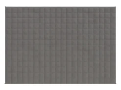 Manta con peso tela 152x203 cm 11 kg ES990902 Gris