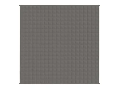 Ropa De Cama-Manta con peso tela 200x200 cm 9 kg ES599077 Gris