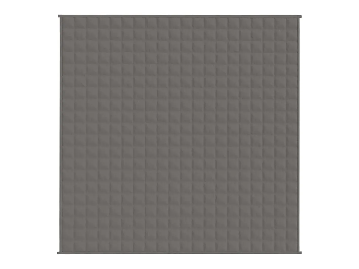 Ropa De Cama-Manta con peso tela 200x200 cm 9 kg ES599077 Gris