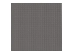 Manta con peso tela 220x235 cm 11 kg ES924260 Gris Best