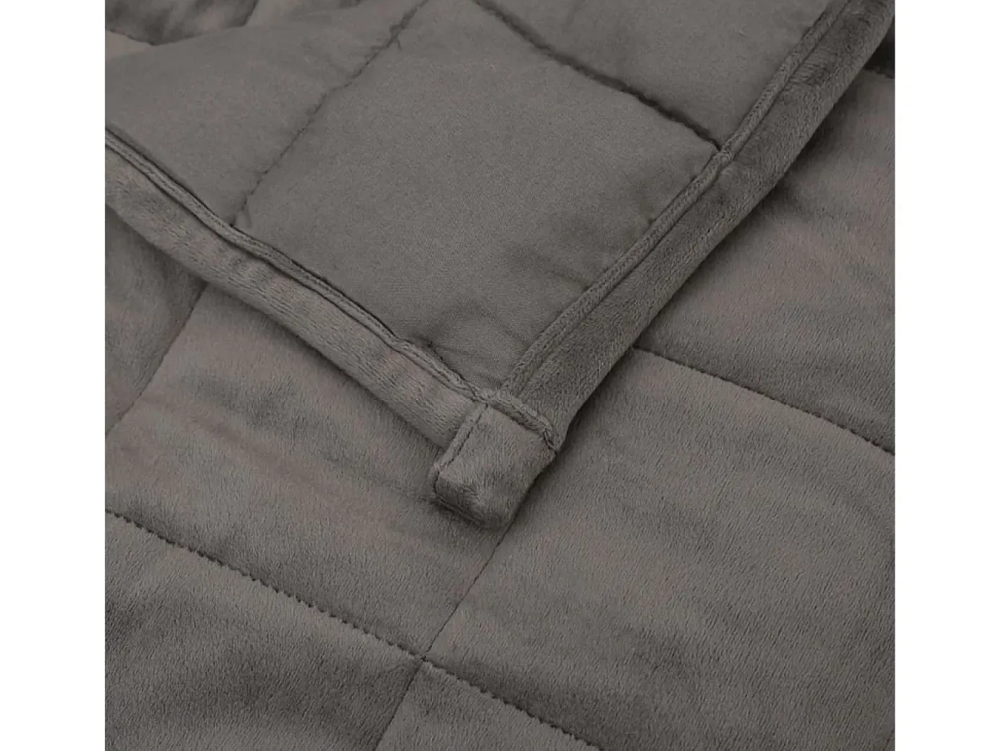 Manta con peso tela 220x235 cm 11 kg ES924260 Gris Best