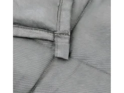 Ropa De Cama-Manta con peso tela 220x240 cm 15 kg ES496337 Gris