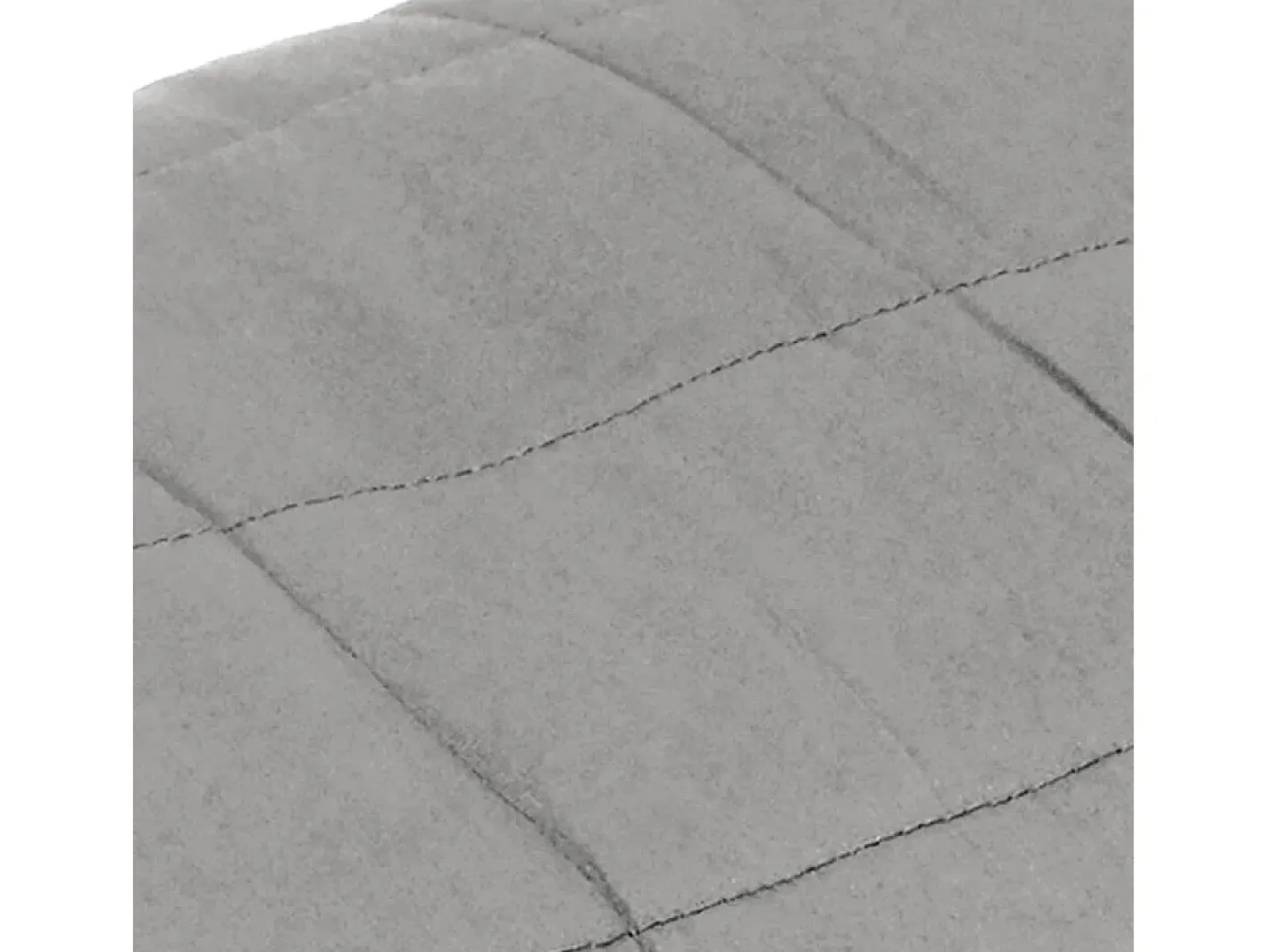 Best Manta con peso tela 140x200 cm 10 kg ES170460 Gris