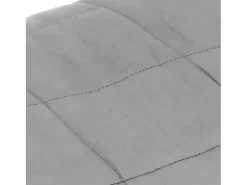 Ropa De Cama-Manta con peso tela 152x203 cm 7 kg ES107546 Gris