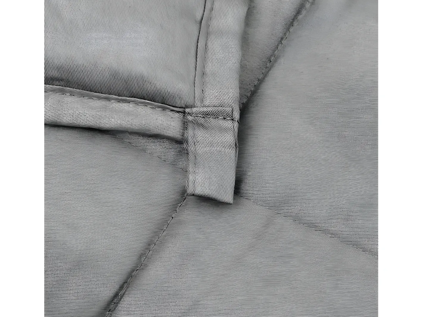 Ropa De Cama-Manta con peso tela 152x203 cm 7 kg ES107546 Gris