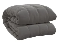 Manta con peso tela 155x220 cm 11 kg ES963285 Gris Best