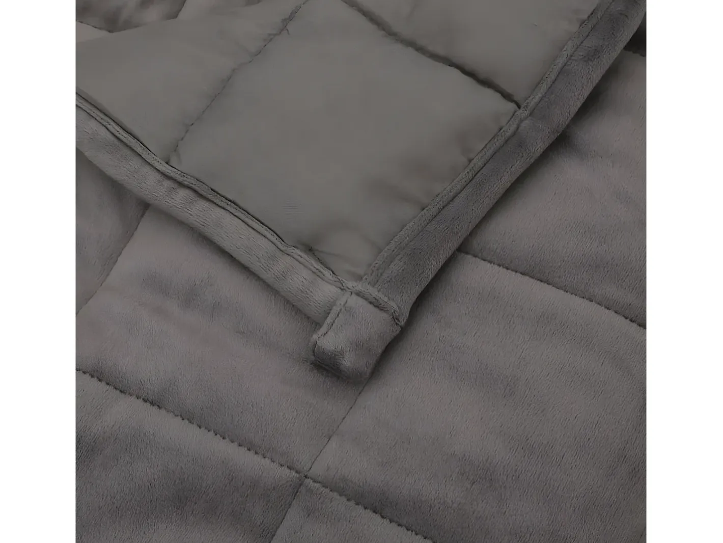 Manta con peso tela 155x220 cm 11 kg ES963285 Gris Best