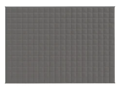 Ropa De Cama-Manta con peso tela 137x200 cm 10 kg ES912992 Gris