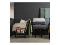Vivaraise Manta de algodón Tana 200 x 140 cm Color natural claro Online