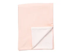 Sauthon Ropa De Cama-Manta de bebé de gasa de algodón y vellón Rosa