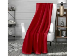 Soleil d'ocre Manta de franela 180x220 cm CALIN , por Rojo Discount