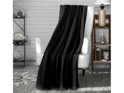 Soleil d'ocre Ropa De Cama-Manta de franela 180x220 cm CALIN , por Negro