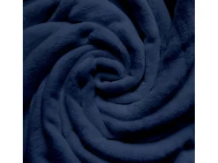 Hot Soleil d'ocre Manta de franela 180x220 cm CALIN marino, por Azul oscuro