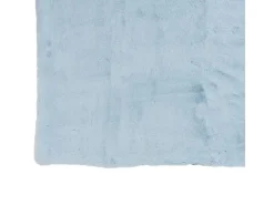 Best J-Line Manta de poliéster claro 180x130 cm Azul