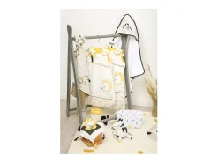 Sauthon Ropa De Cama-Manta de punto de 80x100cm en algodón Beige