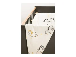 Sauthon Ropa De Cama-Manta de punto de 80x100cm en algodón Beige