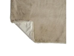 Best J-Line Manta de tela 180x130x4 cm Gris