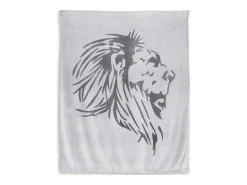 Online Soleil d'ocre Manta extra suave 130x150 cm LION gris y antracita Gris antracita