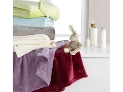 Ropa De Casa-Manta infantil microfibra Rosa