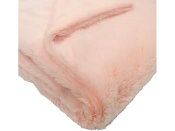 Ropa De Cama-Manta nieve doble Microsuave Rosa palo