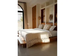 Outlet Bazar Bizar Manta para Cama Gypsy - Natural Color natural claro