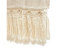 Outlet Bazar Bizar Manta para Cama Gypsy - Natural Color natural claro