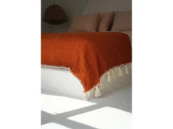 Bazar Bizar Manta para Cama Stitch - Terracota